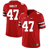 Ohio State Buckeyes 47 Chic Harley Red Nike College Football Jersey Dzhi,baseball caps,new era cap wholesale,wholesale hats